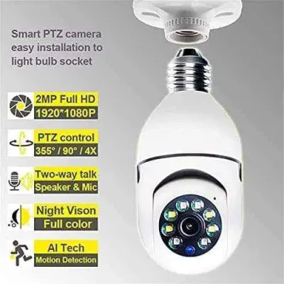 Bulb WiFi PTZ Camera