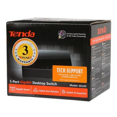 TENDA 5 PORT GIGABIT SWITCH SG105
