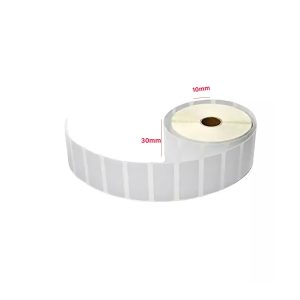White Direct Thermal Sticker Label Roll(4000PCS) Size: 30 x 10 mm - Image 2