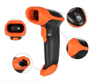 BS-Tech Handheld Barcode scanner wired 1D - Image 2