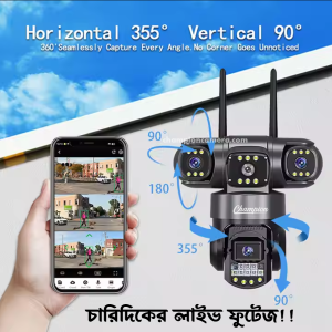 Wifi support 3 Lens 3 Display Allrounder Camera - Image 3