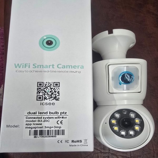 NVR-XVR Supported Wi-Fi Bulb Camera