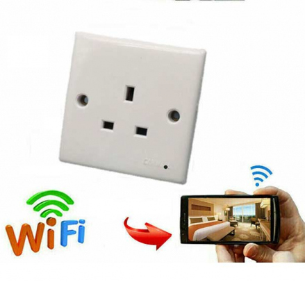WiFi Wall Socket Spy Camera
