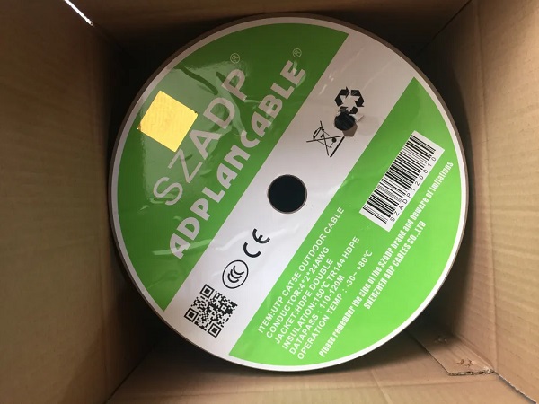 ADP Cat6 UTP Outdoor Double Jacket Black Cable